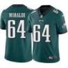 Philadelphia Eagles #64 Dean Miraldi Stitched Orange Football Jersey