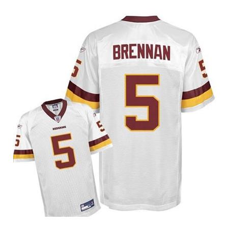 Colt Brennan Washington Football Jersey - Washington #5 Football Jersey(White)