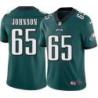 Philadelphia Eagles #65 Lane Johnson Stitched Orange Football Jersey