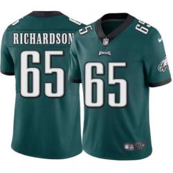 Philadelphia Eagles #65 Jess Richardson Stitched Orange Football Jersey