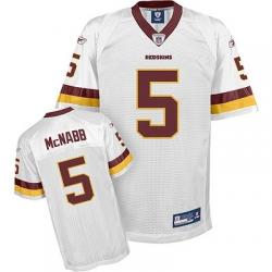 Donovan Mcnabb Washington Football Jersey - Washington #5 Football Jersey(White)