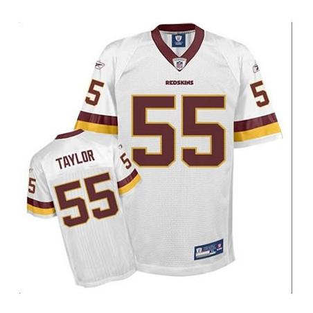 Jason Taylor Washington Football Jersey - Washington #55 Football Jersey(White)