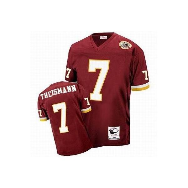 Joe Theismann Washington Football Jersey - Washington #7 Football Jersey(Red Throwback)