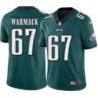 Philadelphia Eagles #67 Chance Warmack Stitched Orange Football Jersey