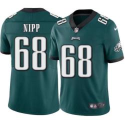 Philadelphia Eagles #68 Maury Nipp Stitched Orange Football Jersey