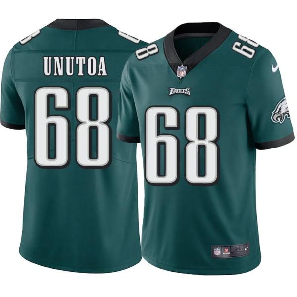 Philadelphia Eagles #68 Morris Unutoa Stitched Orange Football Jersey