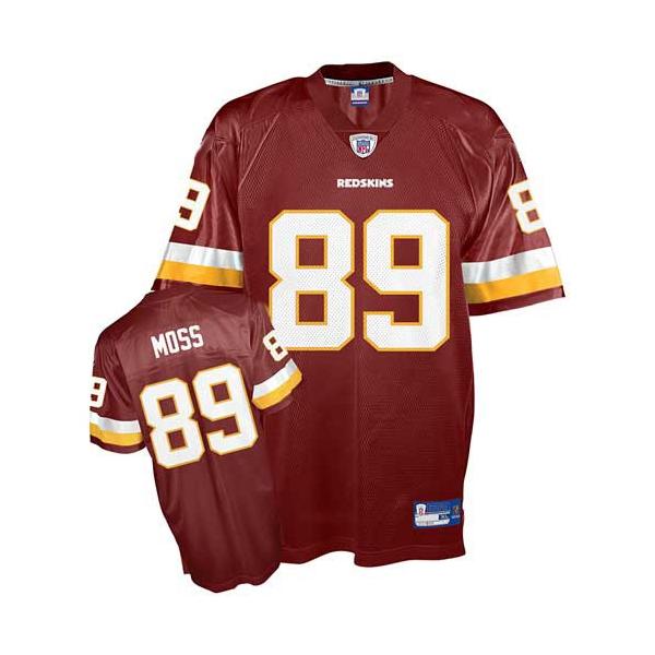 Santana Moss Washington Football Jersey - Washington #89 Football Jersey(Red)