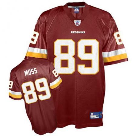 Santana Moss Washington Football Jersey - Washington #89 Football Jersey(Red)