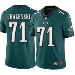 Philadelphia Eagles #71 Mike Chalenski Stitched Orange Football Jersey