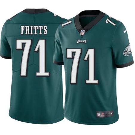 Philadelphia Eagles #71 George Fritts Stitched Orange Football Jersey