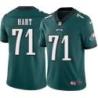 Philadelphia Eagles #71 Dick Hart Stitched Orange Football Jersey