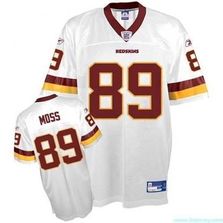 Santana Moss Washington Football Jersey - Washington #89 Football Jersey(White)