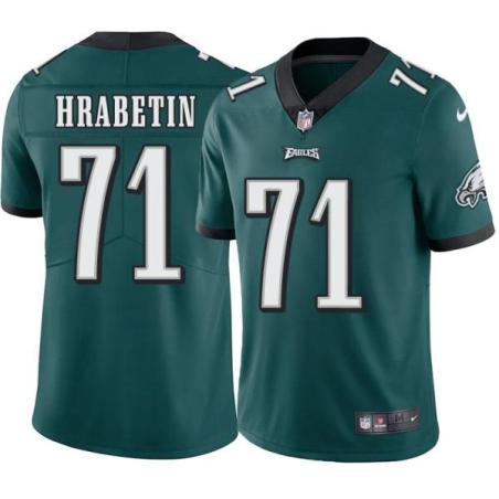 Philadelphia Eagles #71 Frank Hrabetin Stitched Orange Football Jersey