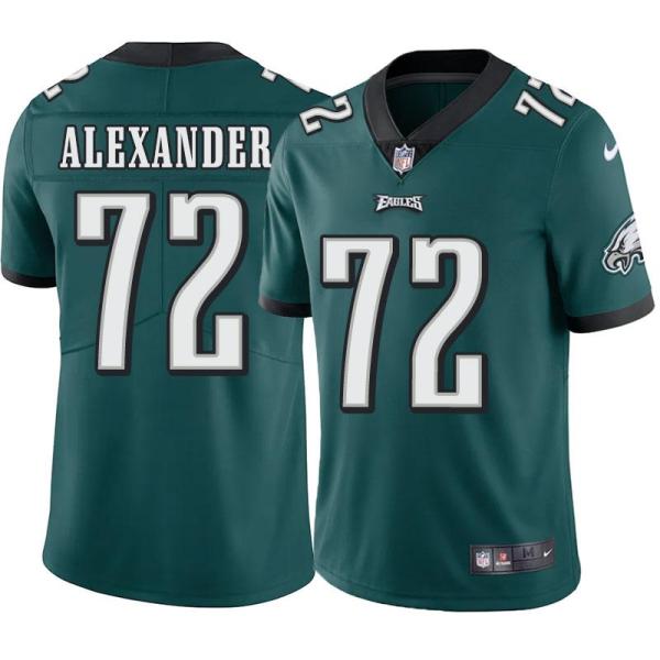 Philadelphia Eagles #72 David Alexander Stitched Orange Football Jersey