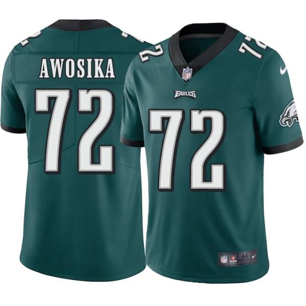 Philadelphia Eagles #72 Kayode Awosika Stitched Orange Football Jersey