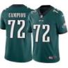 Philadelphia Eagles #72 T.J. Campion Stitched Orange Football Jersey