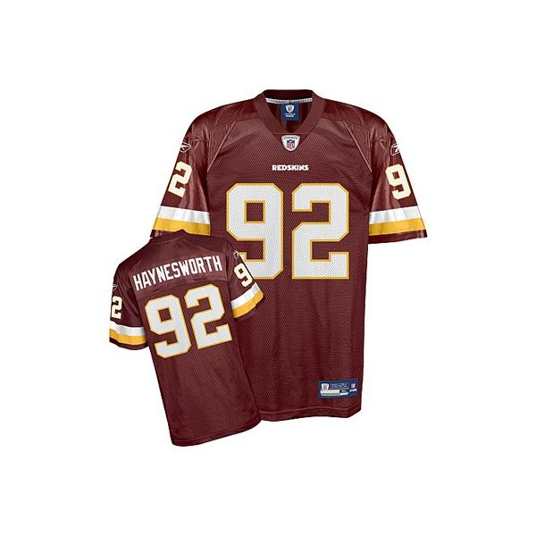 Albert Haynesworth Washington Football Jersey - Washington #92 Football Jersey(Red)