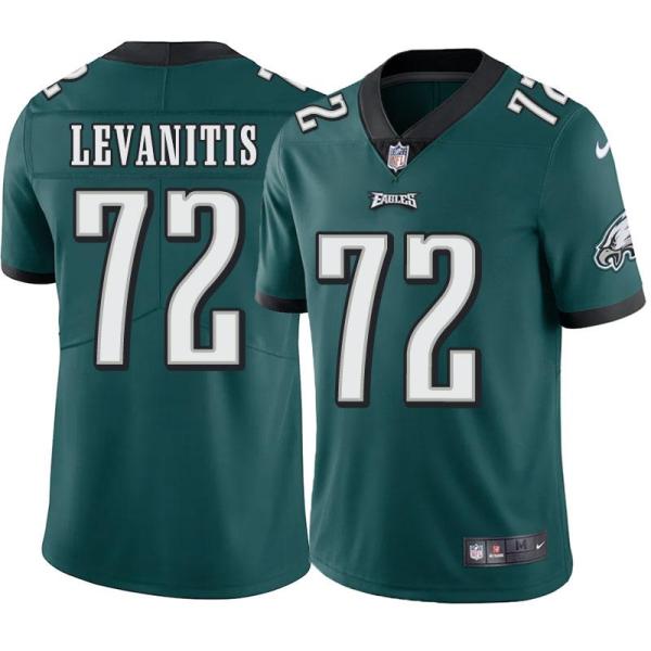 Philadelphia Eagles #72 Steve Levanitis Stitched Orange Football Jersey