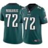 Philadelphia Eagles #72 George Mrkonic Stitched Orange Football Jersey