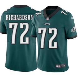 Philadelphia Eagles #72 Jess Richardson Stitched Orange Football Jersey