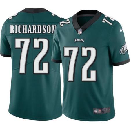 Philadelphia Eagles #72 Jess Richardson Stitched Orange Football Jersey