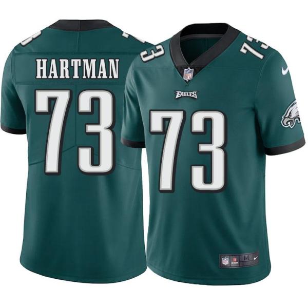 Philadelphia Eagles #73 Fred Hartman Stitched Orange Football Jersey