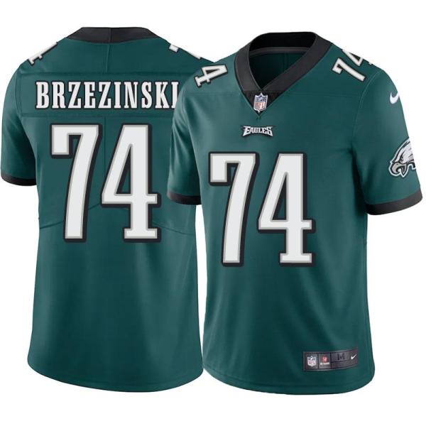 Philadelphia Eagles #74 Doug Brzezinski Stitched Orange Football Jersey