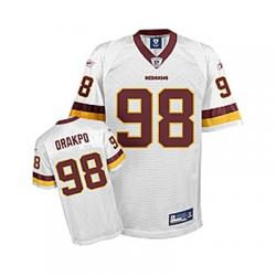 Brian Orakpo Washington Football Jersey - Washington #98 Football Jersey(White)