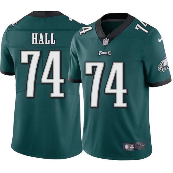 Philadelphia Eagles #74 Daeshon Hall Stitched Orange Football Jersey