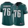 Philadelphia Eagles #76 Stacy Andrews Stitched Orange Football Jersey