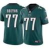 Philadelphia Eagles #77 Mekhi Becton Stitched Orange Football Jersey