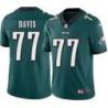 Philadelphia Eagles #77 Antone Davis Stitched Orange Football Jersey