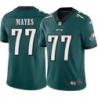 Philadelphia Eagles #77 Rufus Mayes Stitched Orange Football Jersey