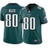 Philadelphia Eagles #80 Luther Blue Stitched Orange Football Jersey