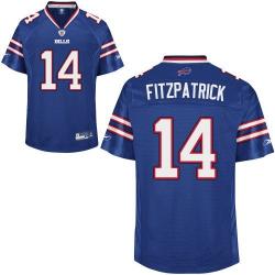 Ryan Fitzpatrick Football Jersey - Buffalo #14 Jersey(2012 Blue)