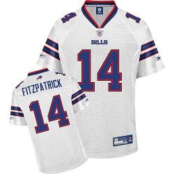 Ryan Fitzpatrick Football Jersey - Buffalo #14 Jersey(2012 White)