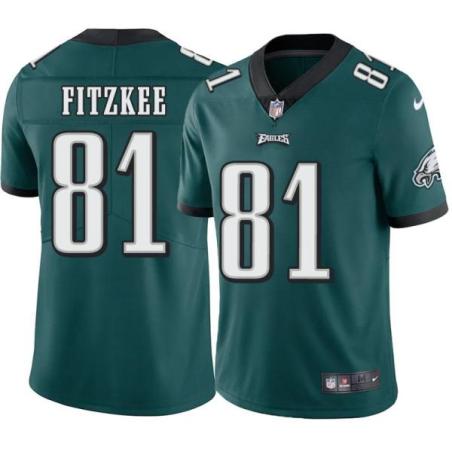 Philadelphia Eagles #81 Scott Fitzkee Stitched Orange Football Jersey