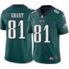 Philadelphia Eagles #81 Otis Grant Stitched Orange Football Jersey