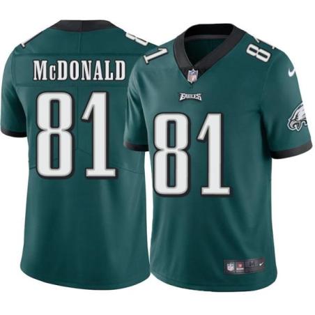 Philadelphia Eagles #81 Flip McDonald Stitched Orange Football Jersey