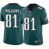 Philadelphia Eagles #81 Henry Williams Stitched Orange Football Jersey