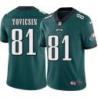 Philadelphia Eagles #81 John Yovicsin Stitched Orange Football Jersey