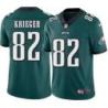 Philadelphia Eagles #82 Bob Krieger Stitched Orange Football Jersey