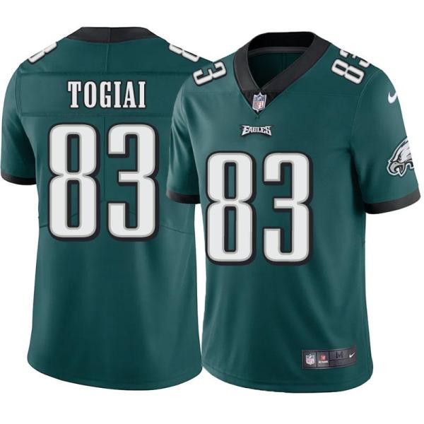 Philadelphia Eagles #83 Noah Togiai Stitched Orange Football Jersey