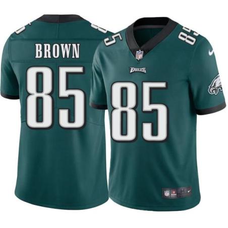 Philadelphia Eagles #85 Na Brown Stitched Orange Football Jersey