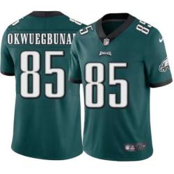 Philadelphia Eagles #85 Albert Okwuegbunam Stitched Orange Football Jersey