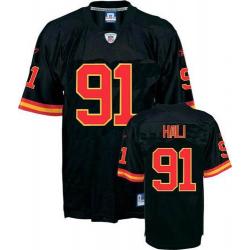 Tamba Hali Football Jersey - KC #91 Jersey(Black)