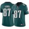 Philadelphia Eagles #87 Harper LeBel Stitched Orange Football Jersey