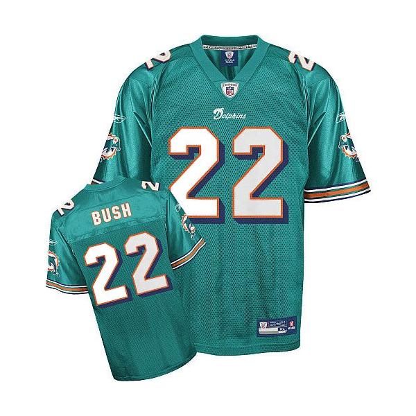 Reggie Bush Football Jersey - Miami #22 Jersey(Green)