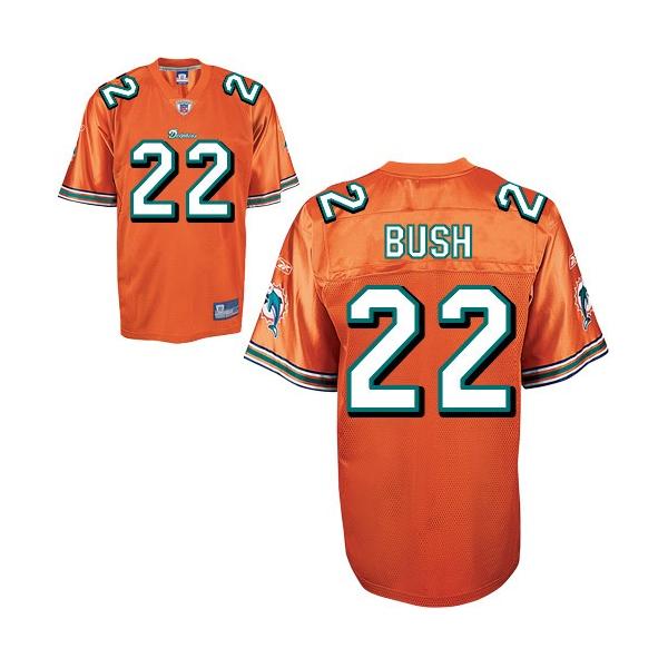 Reggie Bush Football Jersey - Miami #22 Jersey(Orange)