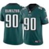 Philadelphia Eagles #90 Justin Hamilton Stitched Orange Football Jersey